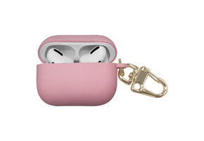 Høyde - AirPods Pro 1 - Softcase hoesje - Lichtroze