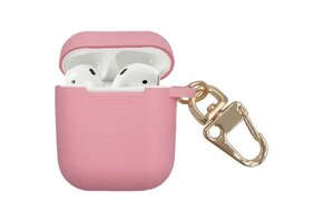 Høyde - AirPods 1 / 2 - Softcase hoesje - Lichtroze