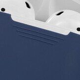 AirPods 1 en AirPods 2 softcase hoesje - Donkerblauw