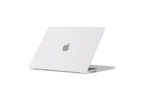 Lunso MacBook Air 15 inch (2023-2025) cover hoes - case - Mat Transparant