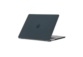 Lunso MacBook Air 15 inch (2023-2025) cover hoes - case - Mat Zwart