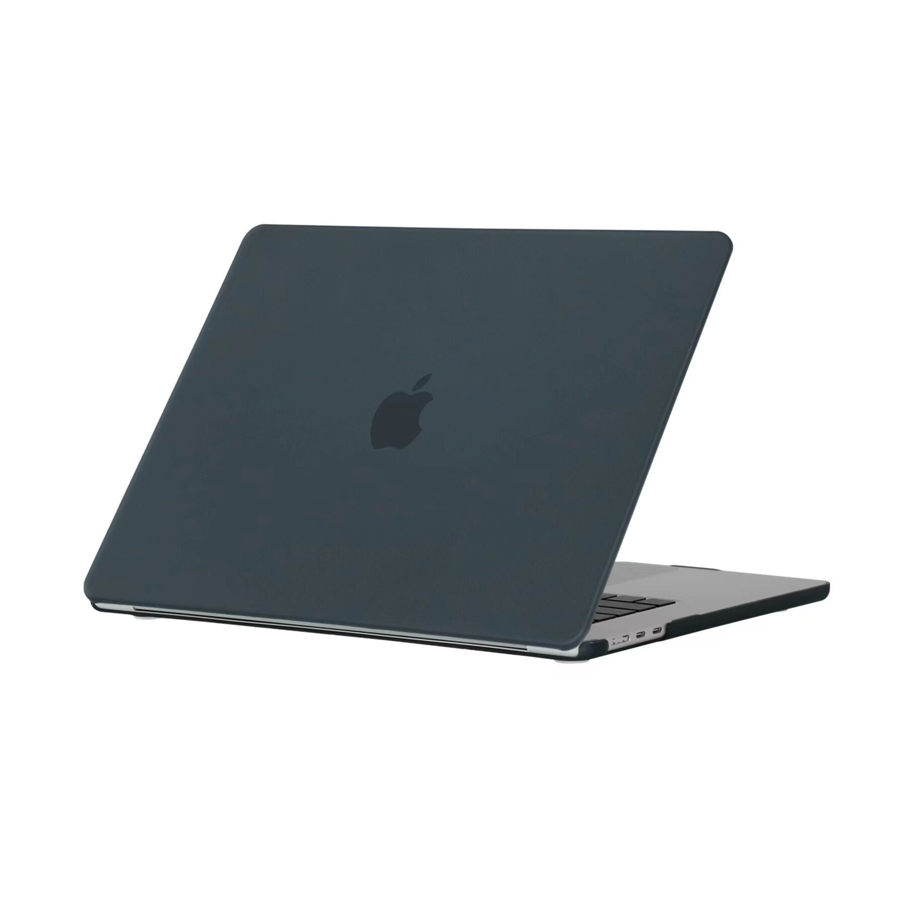 Lunso MacBook Air 15 inch (2023) cover hoes Mat Zwart