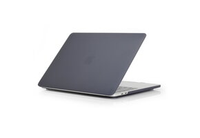 Lunso MacBook Air 13 inch M1 (2020) cover hoes - case - Mat Zwart