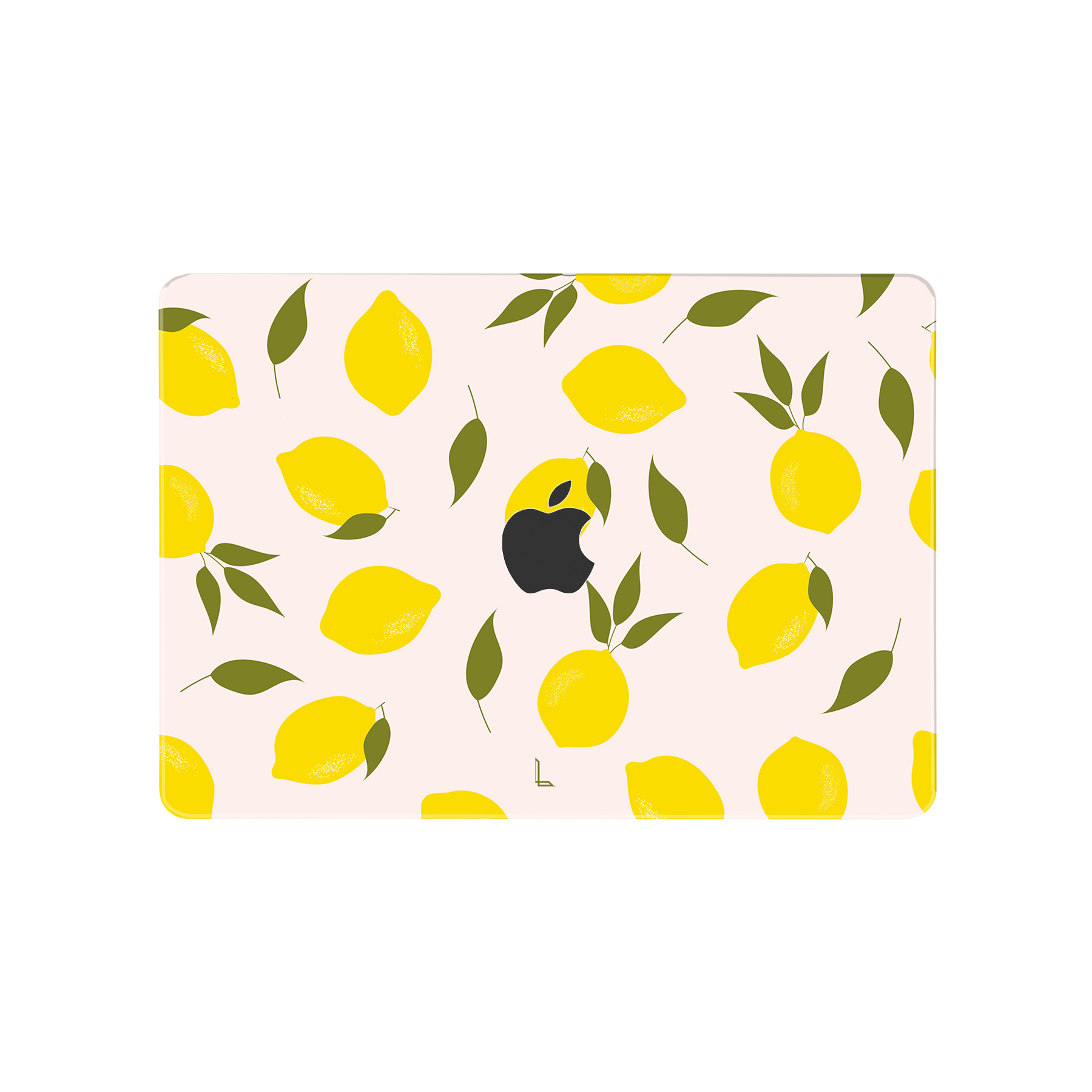 MacBook Air 15 inch (2023-2026) cover hoes case - Squeezy Lemon