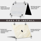 MacBook Air 15 inch (2023-2025) cover hoes case - Creamy Vibes