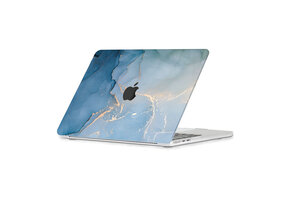 Lunso MacBook Air 15 inch (2023-2026) cover hoes - case - Aciano Azul