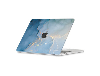 Lunso MacBook Air 15 inch (2023-2026) cover hoes - case - Aciano Azul