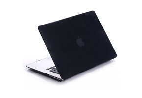 Lunso MacBook Air 13 inch (2010-2017) cover hoes - case - Glanzend Zwart