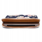 Laptop Sleeve voor 13 / 14 inch laptops - Navy Rose