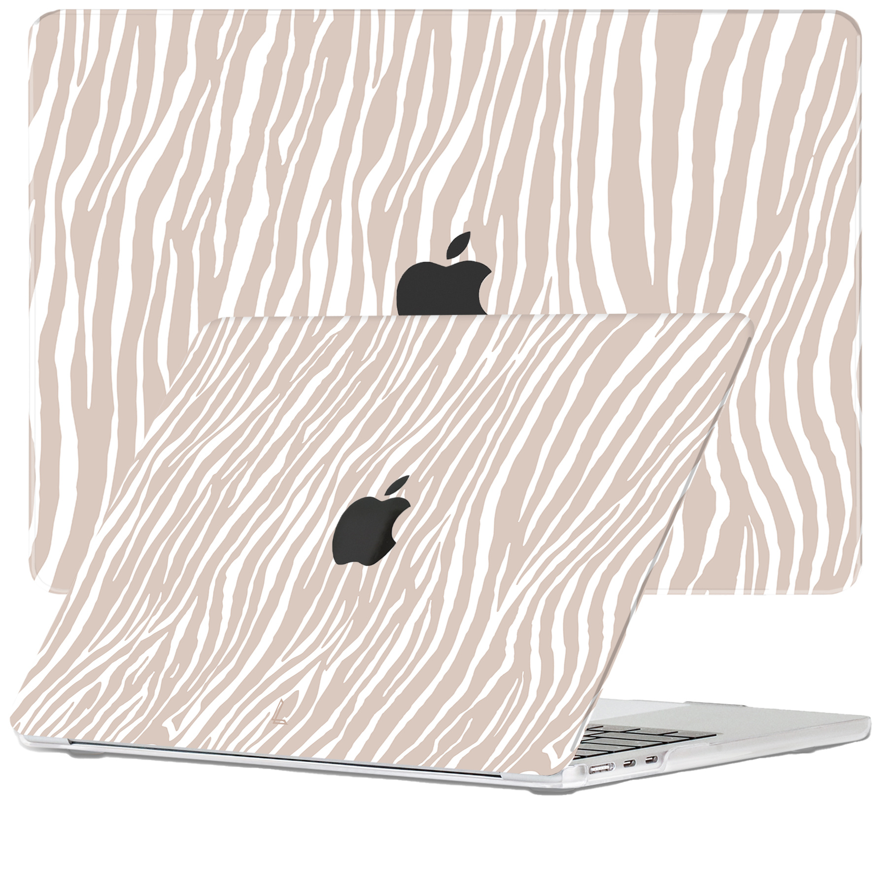 Lunso - MacBook Air 15 inch (2023) - cover hoes - Wild Latte