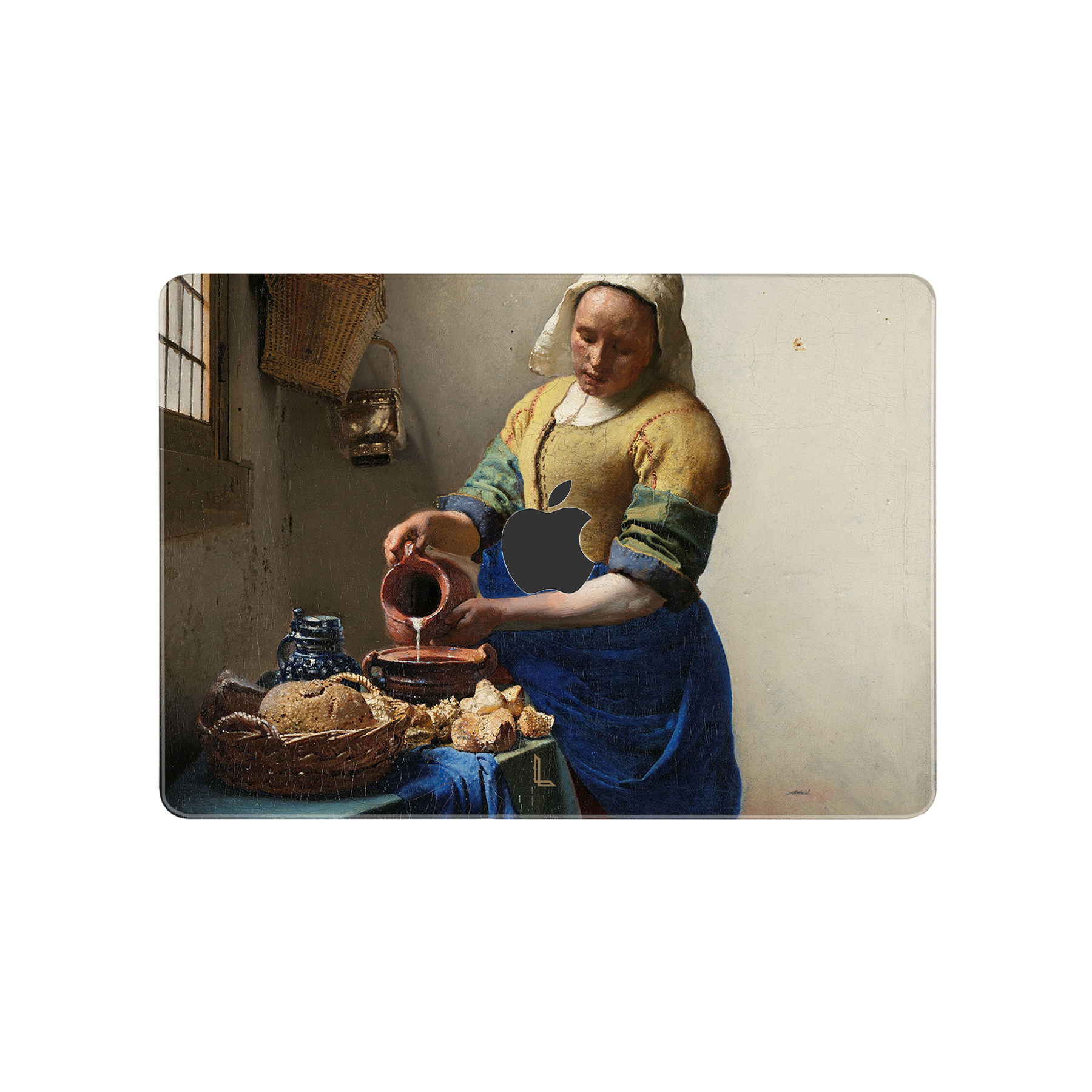 MacBook Air 15 inch (2023-2026) cover hoes case - Vermeer Melkmeisje