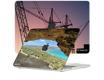 Maak je eigen MacBook Air 15 inch M2/M3 (2023-2024) cover hoesje - Apple uitsparing