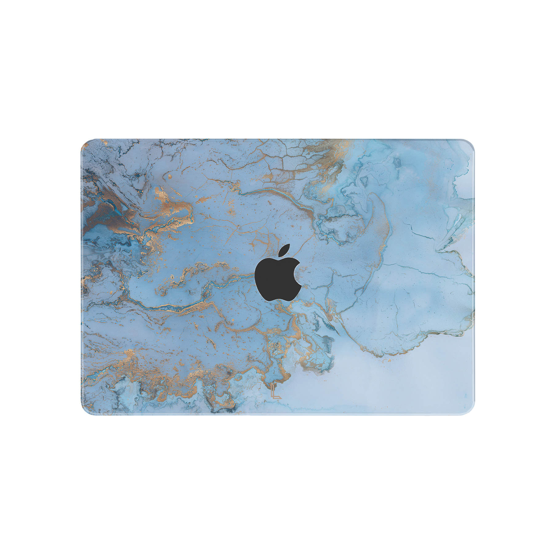 MacBook Air 15 inch (2023-2026) cover hoes case - Marble Ariel