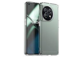 Lunso - OnePlus 11 - TPU Backcover hoes - Transparant