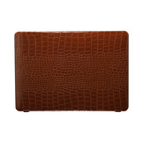 MacBook Air 15 inch (2023-2026) cover hoes case - Croco Bruin