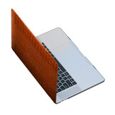 MacBook Air 15 inch (2023-2026) cover hoes case - Croco Bruin