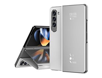 Lunso - Samsung Galaxy Z Fold5 - Window view cover hoes - Zilver