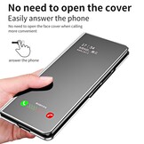Samsung Galaxy Z Fold5 Window view cover hoes - Zilver