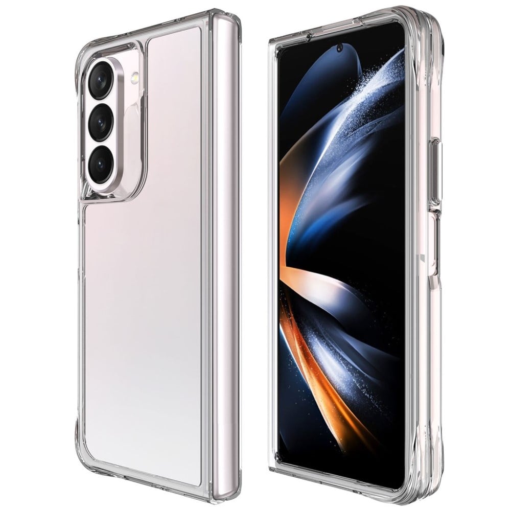 Samsung Galaxy z Fold5 Backcover hoes Transparant
