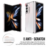 Samsung Galaxy z Fold5 Backcover hoes Transparant