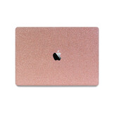 MacBook Air 15 inch (2023-2025) cover hoes case - Glitter Rose Goud