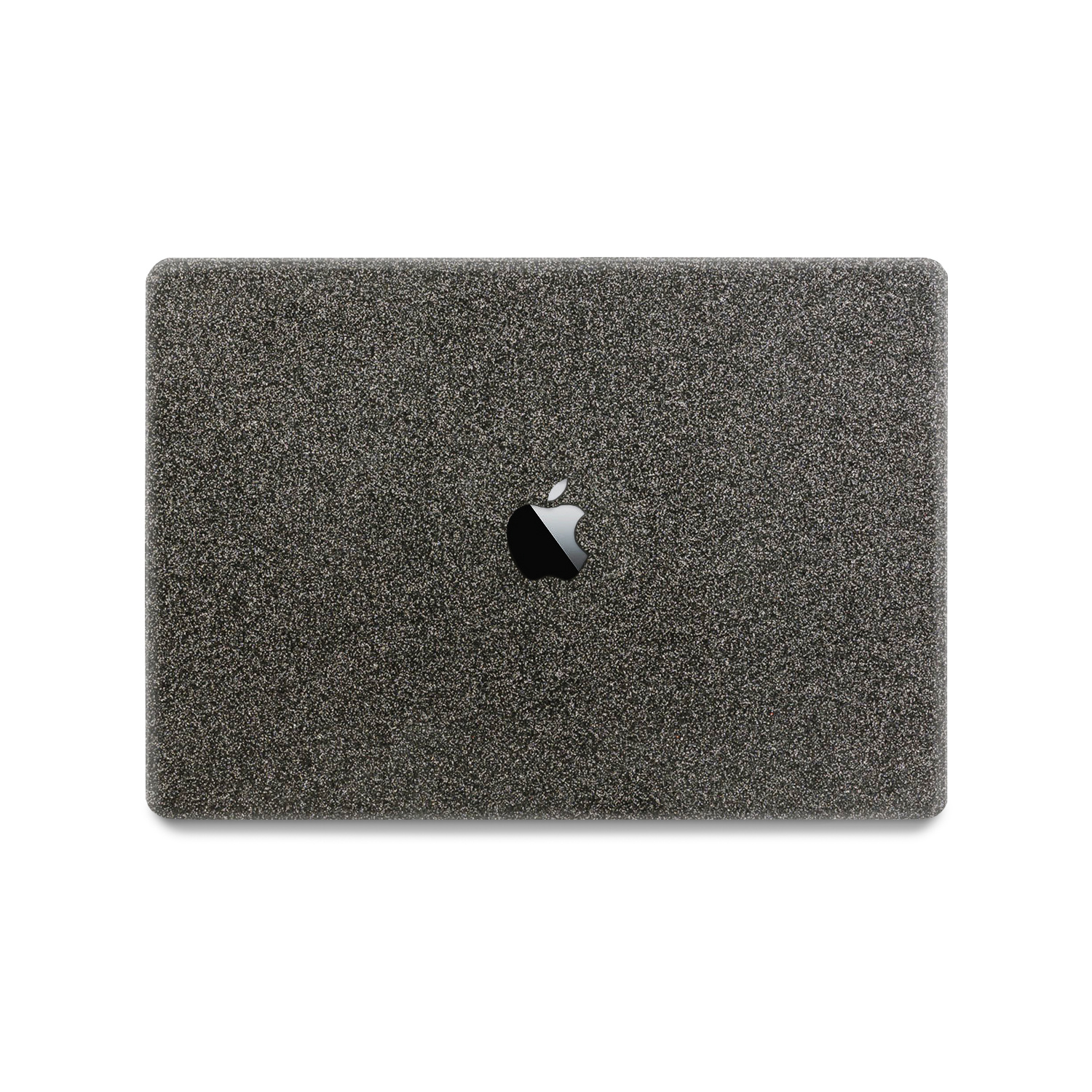 MacBook Air 15 inch (2023-2026) cover hoes case - Glitter Zwart