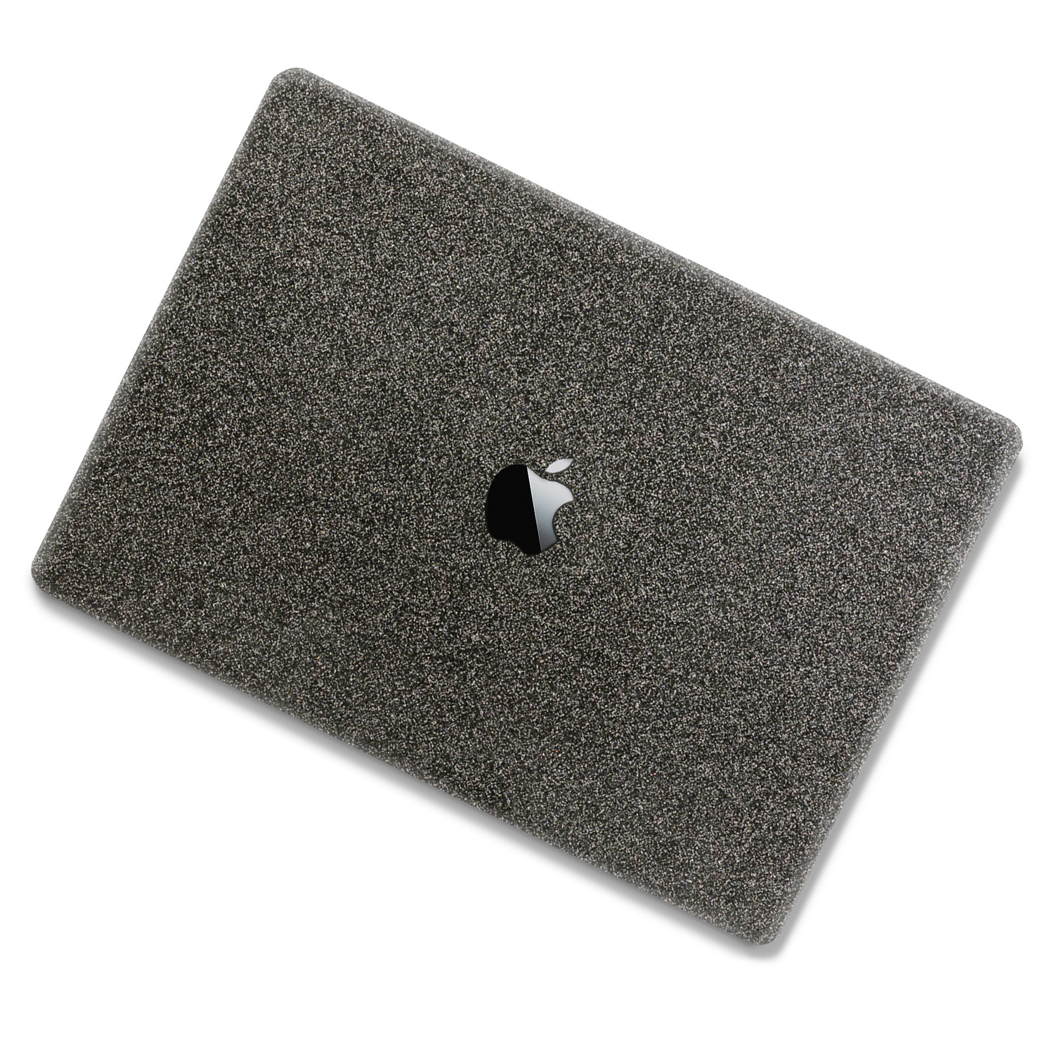 MacBook Air 15 inch (2023-2025) cover hoes case - Glitter Zwart