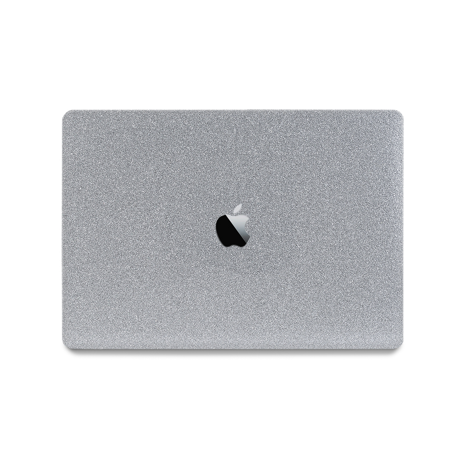 MacBook Air 15 inch (2023-2026) cover hoes case - Glitter Zilver