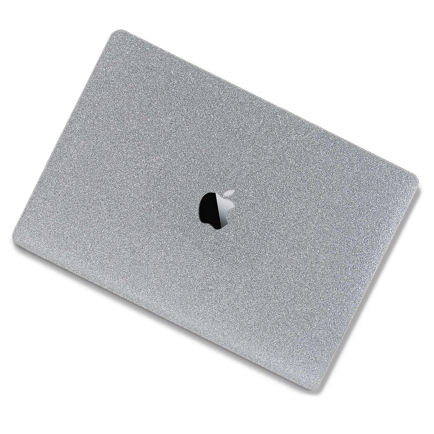 MacBook Air 15 inch (2023-2026) cover hoes case - Glitter Zilver