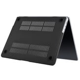 MacBook Air 15 inch (2023-2026) cover hoes case - Glitter Donkergrijs