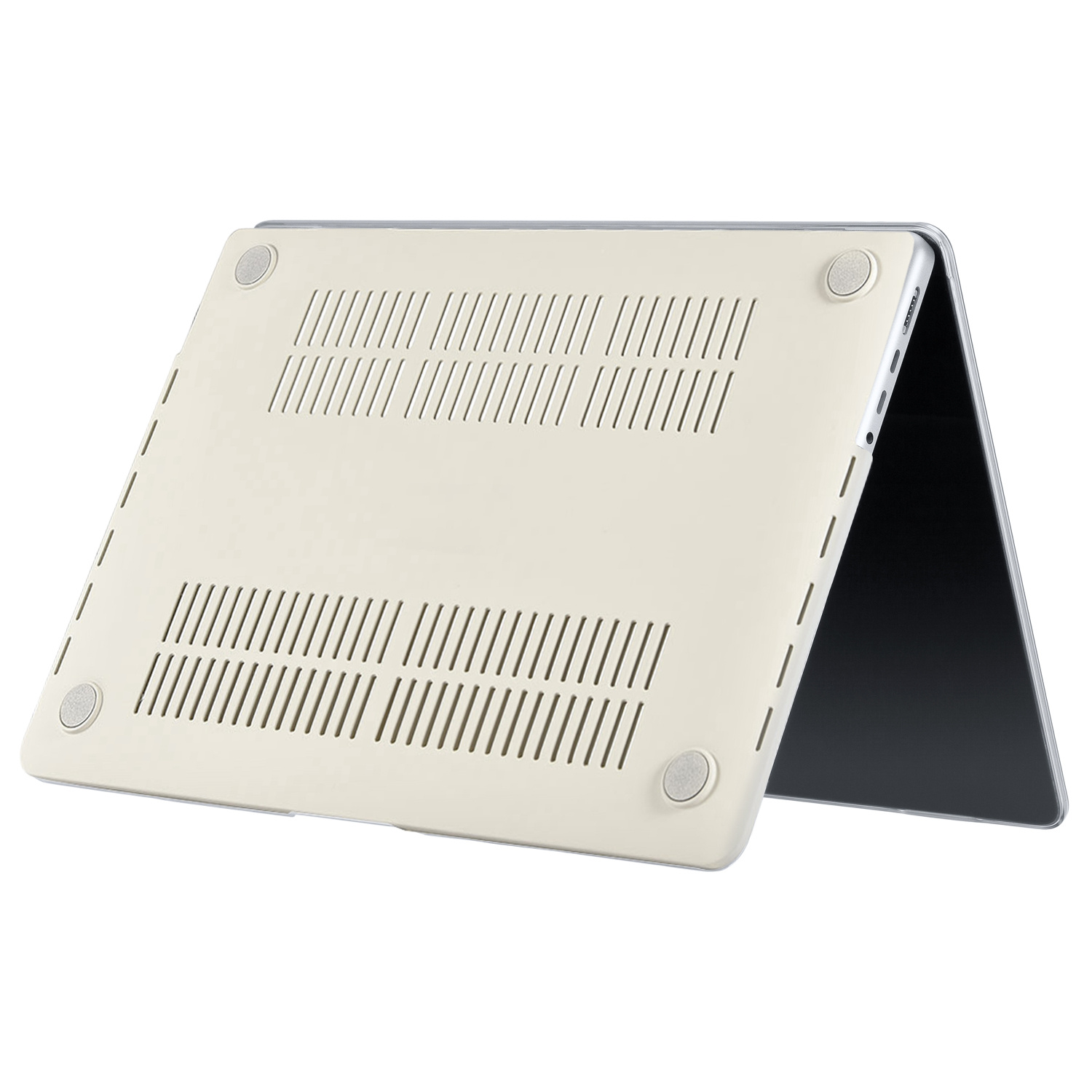 MacBook Air 15 inch (2023-2026) cover hoes case - Candy Rock Grey