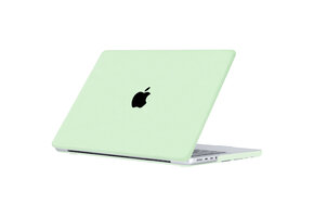 Lunso MacBook Air 15 inch (2023-2025) cover hoes - case - Candy Honeydew Green