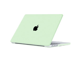 Lunso MacBook Air 15 inch (2023-2025) cover hoes - case - Candy Honeydew Green