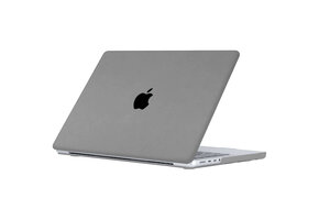 Lunso MacBook Air 15 inch (2023-2026) cover hoes - case - Sand Gray
