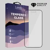 iPhone 15 Pro Gehard beschermglas met Zwarte Rand (Screenprotector)