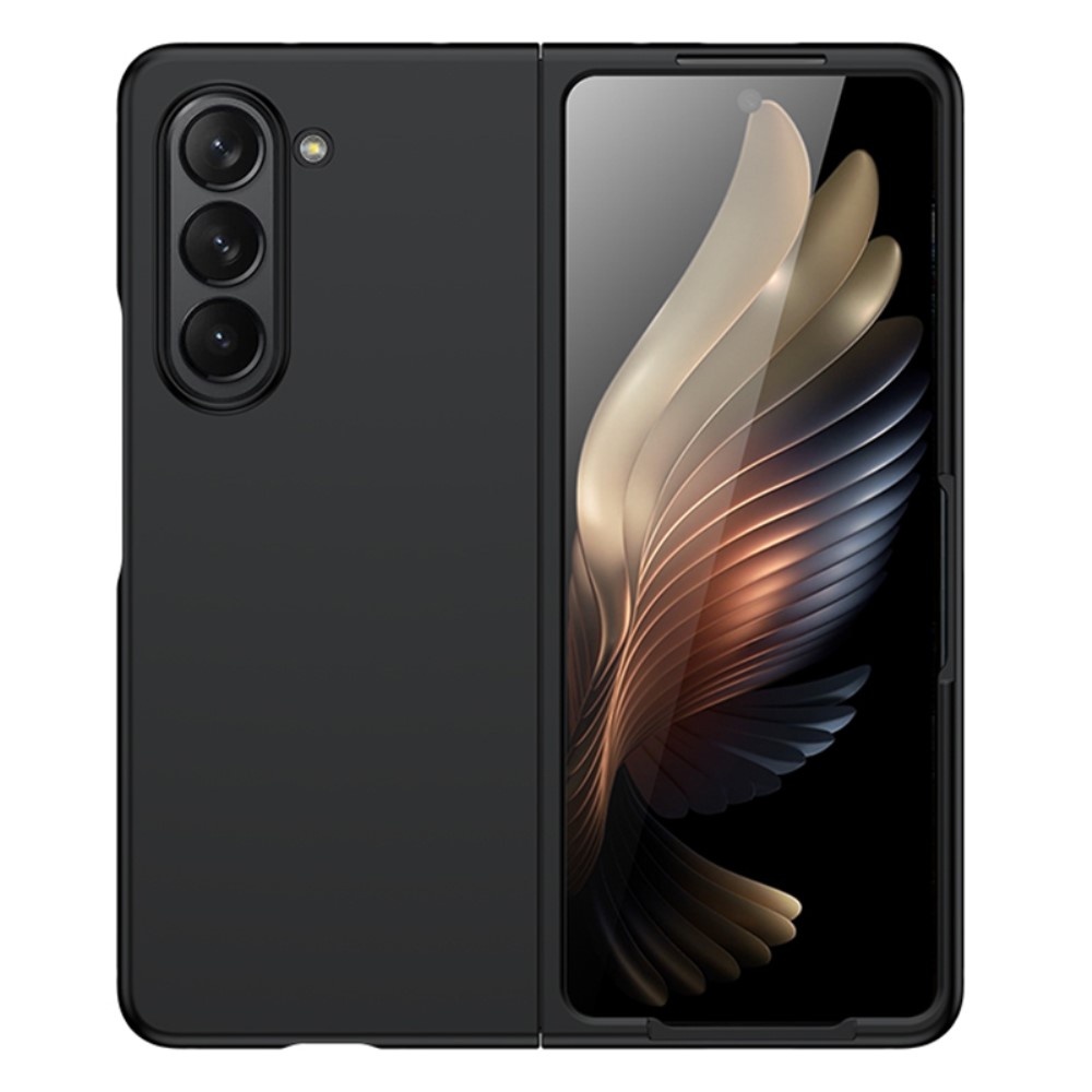Samsung Galaxy Z Fold5 Backcover hoes - Zwart