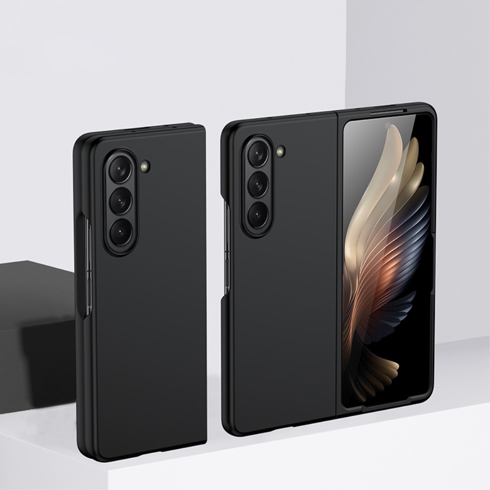 Samsung Galaxy Z Fold5 Backcover hoes - Zwart
