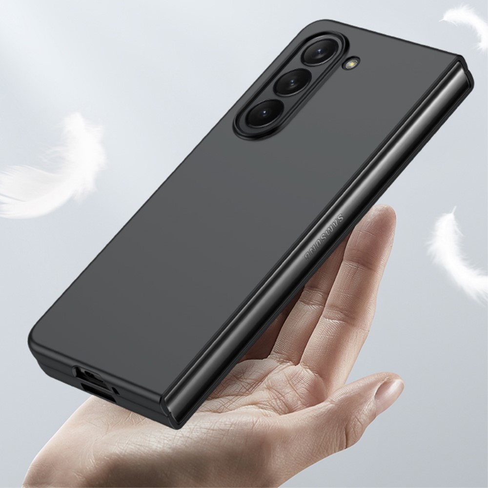 Samsung Galaxy Z Fold5 Backcover hoes - Zwart