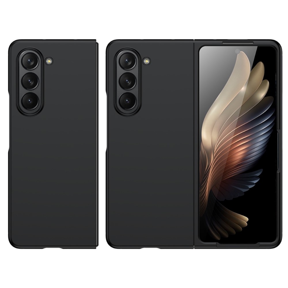 Samsung Galaxy Z Fold5 Backcover hoes - Zwart