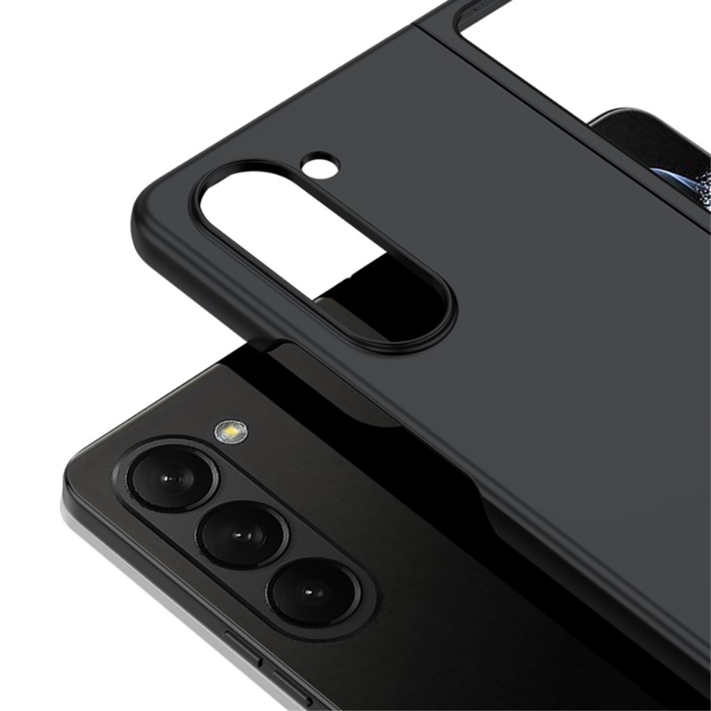 Samsung Galaxy Z Fold5 Backcover hoes - Zwart