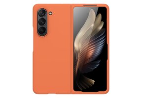 Lunso - Samsung Galaxy Z Fold5 - Backcover hoes - Oranje