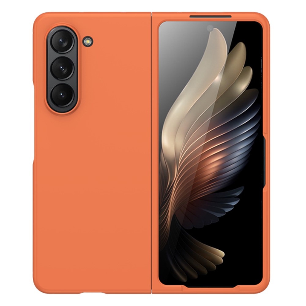Samsung Galaxy Z Fold5 Backcover hoes - Oranje