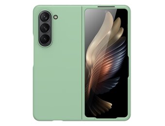 Lunso - Samsung Galaxy Z Fold5 - Backcover hoes - Lichtgroen