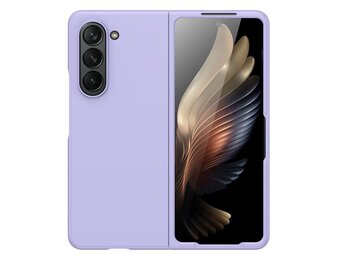 Lunso - Samsung Galaxy Z Fold5 - Backcover hoes - Lila