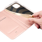 iPhone 15 Plus Slim Bookcase hoesje - Rose Goud
