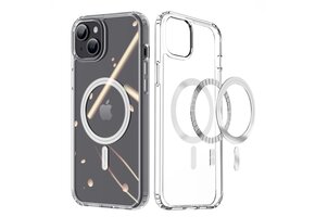 Dux Ducis - iPhone 15 Plus - Magsafe case hoesje Bayer TPU - Transparant