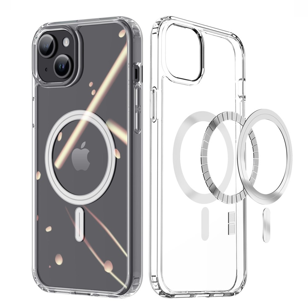 Dux Ducis - iPhone 15 Plus - Magsafe case hoesje Bayer TPU - Transparant