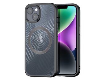 Dux Ducis Aimo - iPhone 15 Plus - Magsafe Back cover hoesje - Zwart