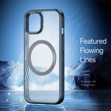 iPhone 15 Plus Dux Ducis  Aimo Magsafe Back cover hoesje - Zwart