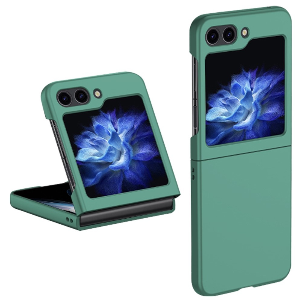 Lunso - Samsung Galaxy Z Flip5 - Backcover hoes - Groen